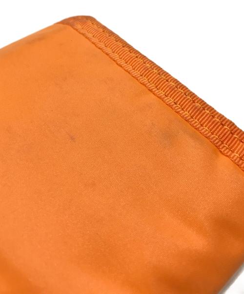 PORTER（ポーター）PORTER (ポーター) 3つ折り財布 オレンジの古着・服飾アイテム