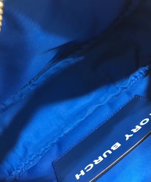TORY BURCH（トリーバーチ）TORY BURCH (トリーバーチ) ジェミニリンクショルダーバッグ ブルーの古着・服飾アイテム