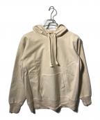 AURALEEオーラリー）の古着「スーパーミルド プルオーバーパーカー/フーディー」｜ベージュ