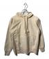 AURALEE（オーラリー）の古着「スーパーミルド プルオーバーパーカー/フーディー」｜ベージュ