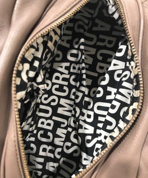 Marc by Marc Jacobs（マークバイマークジェイコブス）Marc by Marc Jacobs (マークバイマークジェイコブス) 2WAYレザーミニボストンバッグ ベージュの古着・服飾アイテム
