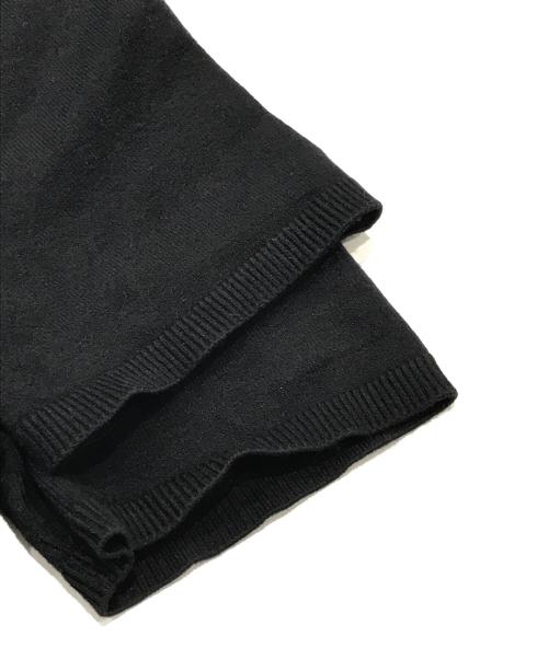 ALEXANDER WANG（アレキサンダー・ワン）ALEXANDER WANG (アレキサンダー・ワン) ワンポイントロゴＴシャツ/モックネック半袖ニット ブラック サイズ:XLの古着・服飾アイテム