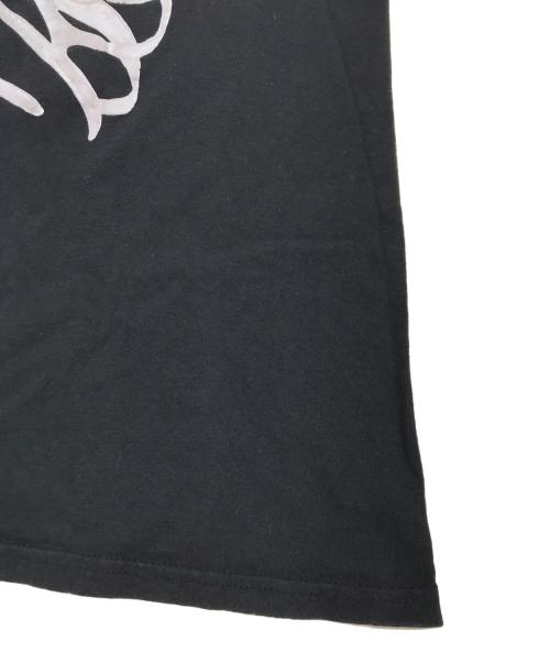 DELTA（デルタ）DELTA (デルタ) ボーンプリントTシャツ/半袖カットソー ブラック サイズ:2XLの古着・服飾アイテム