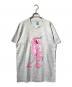 FRUIT OF THE LOOM（フルーツオブザルーム）の古着「ピンクパンサープリントTシャツ」｜グレー
