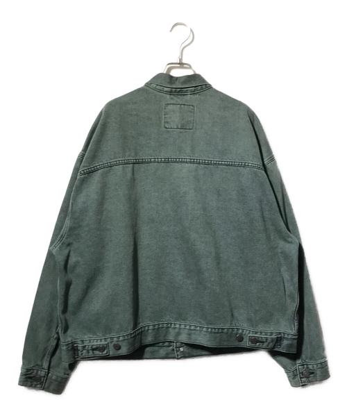 LEVI'S（リーバイス）LEVI'S (リーバイス) デニムジャケット グリーン サイズ:Lの古着・服飾アイテム