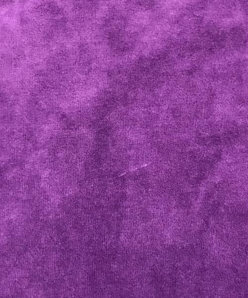 TIGHTBOOTH PRODUCTION（タイトブースプロダクション）TIGHTBOOTH PRODUCTION (タイトブースプロダクション) VELOUR T-SHIRT/ベロアカットソー パープル サイズ:XLの古着・服飾アイテム