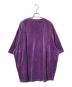 TIGHTBOOTH PRODUCTION (タイトブースプロダクション) VELOUR T-SHIRT/ベロアカットソー パープル サイズ:XL：9000円