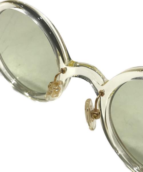 白山眼鏡店（ハクサンガンキョウテン）白山眼鏡店 (ハクサンガンキョウテン) ラウンドクラシック イエロー サイズ:39□25-130の古着・服飾アイテム