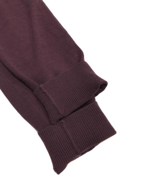 FRED PERRY（フレッドペリー）FRED PERRY (フレッドペリー) メリノウールカーディガン バーガンディー サイズ:Mの古着・服飾アイテム