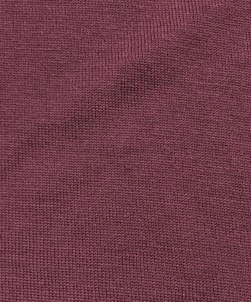 FRED PERRY（フレッドペリー）FRED PERRY (フレッドペリー) メリノウールカーディガン バーガンディー サイズ:Mの古着・服飾アイテム