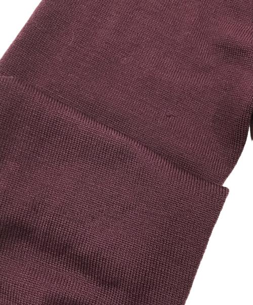 FRED PERRY（フレッドペリー）FRED PERRY (フレッドペリー) メリノウールカーディガン バーガンディー サイズ:Mの古着・服飾アイテム