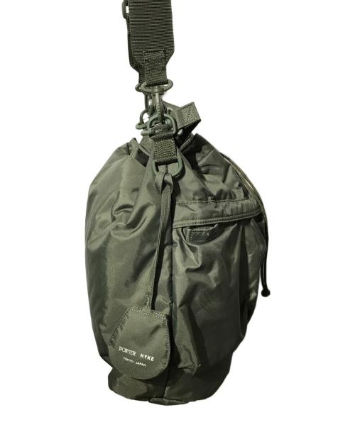 PORTER（ポーター）PORTER (ポーター) HYKE (ハイク) コラボトートバッグ カーキの古着・服飾アイテム