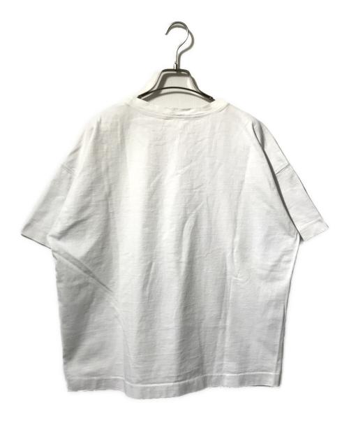 Acne studios（アクネ ストゥディオズ）Acne studios (アクネ ストゥディオズ) スモールロゴTシャツ/半袖カットソー ホワイト サイズ:Sの古着・服飾アイテム