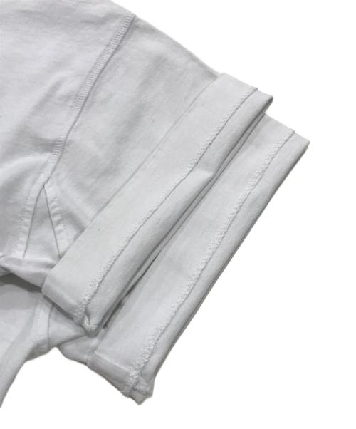 Acne studios（アクネ ストゥディオズ）Acne studios (アクネ ストゥディオズ) スモールロゴTシャツ/半袖カットソー ホワイト サイズ:Sの古着・服飾アイテム