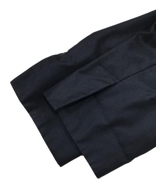 ENFOLD（エンフォルド）ENFOLD (エンフォルド) シャンブレーギャバコクーンコート/ステンカラーコート ネイビー サイズ:38の古着・服飾アイテム