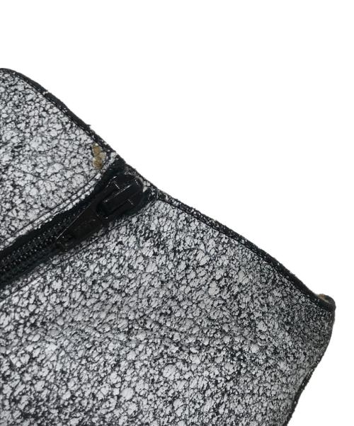 Maison Margiela 22（メゾンマルジェラ）Maison Margiela 22 (メゾンマルジェラ) オープントゥ ブーティー グレー×ブラック サイズ:39　1/2の古着・服飾アイテム