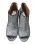 Maison Margiela 22 (メゾンマルジェラ) オープントゥ ブーティー グレー×ブラック サイズ:39　1/2：12000円