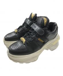 Maison Margiela 22（メゾンマルジェラ）の古着「レトロフィットスニーカー/RETRO FIT LOW TOP SNEAKERS」｜ブラック