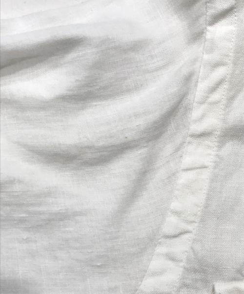 POLO RALPH LAUREN（ポロ・ラルフローレン）POLO RALPH LAUREN (ポロ・ラルフローレン) リネン長袖シャツ アイボリー サイズ:Sの古着・服飾アイテム