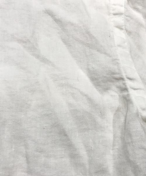 POLO RALPH LAUREN（ポロ・ラルフローレン）POLO RALPH LAUREN (ポロ・ラルフローレン) リネン長袖シャツ アイボリー サイズ:Sの古着・服飾アイテム