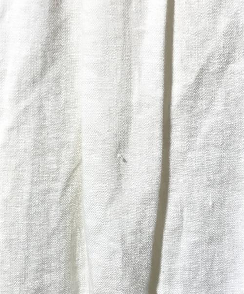POLO RALPH LAUREN（ポロ・ラルフローレン）POLO RALPH LAUREN (ポロ・ラルフローレン) リネン長袖シャツ アイボリー サイズ:Sの古着・服飾アイテム