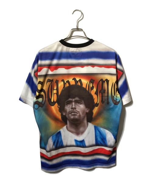 SUPREME（シュプリーム）SUPREME (シュプリーム) Maradona Soccer Jersey/マラドーナ サッカー ジャージーTシャツ マルチカラー サイズ:Ｍの古着・服飾アイテム