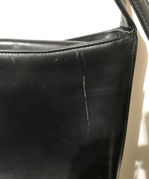 GIVENCHY MAROQUINERIE（ジンバンシー）GIVENCHY MAROQUINERIE (ジンバンシー) カウレザーワンショルダーバッグ／ショルダーバッグ ブラックの古着・服飾アイテム
