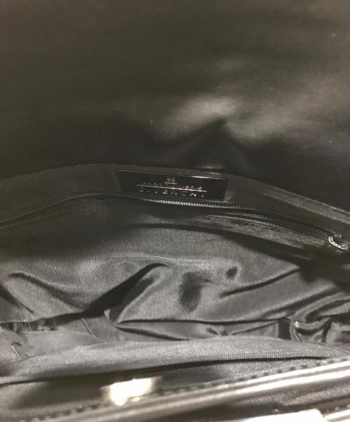 GIVENCHY MAROQUINERIE（ジンバンシー）GIVENCHY MAROQUINERIE (ジンバンシー) カウレザーワンショルダーバッグ／ショルダーバッグ ブラックの古着・服飾アイテム