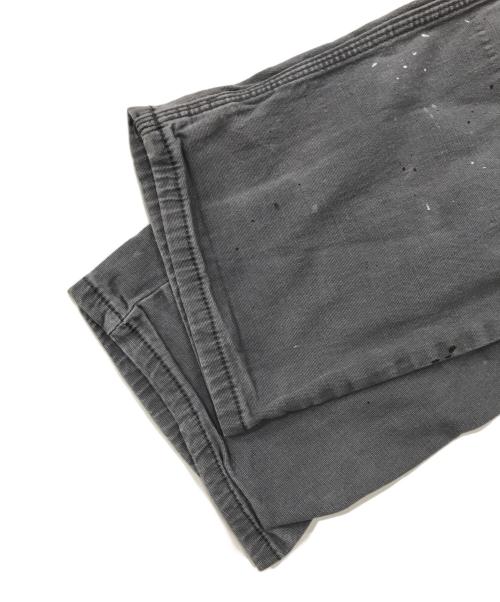 CarHartt（カーハート）CarHartt (カーハート) ペイント加工ワークパンツ/ダメージ加工ワークパンツ グレー サイズ:36の古着・服飾アイテム