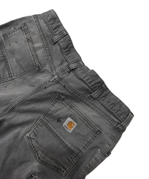 CarHartt（カーハート）CarHartt (カーハート) ペイント加工ワークパンツ/ダメージ加工ワークパンツ グレー サイズ:36の古着・服飾アイテム