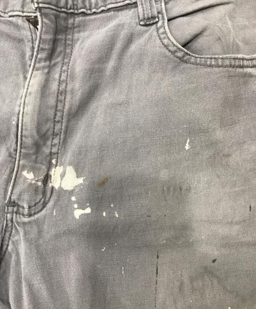 CarHartt（カーハート）CarHartt (カーハート) ペイント加工ワークパンツ/ダメージ加工ワークパンツ グレー サイズ:36の古着・服飾アイテム