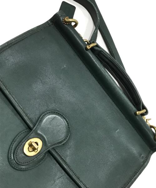 COACH（コーチ）COACH (コーチ) ショルダーバッグ グリーンの古着・服飾アイテム