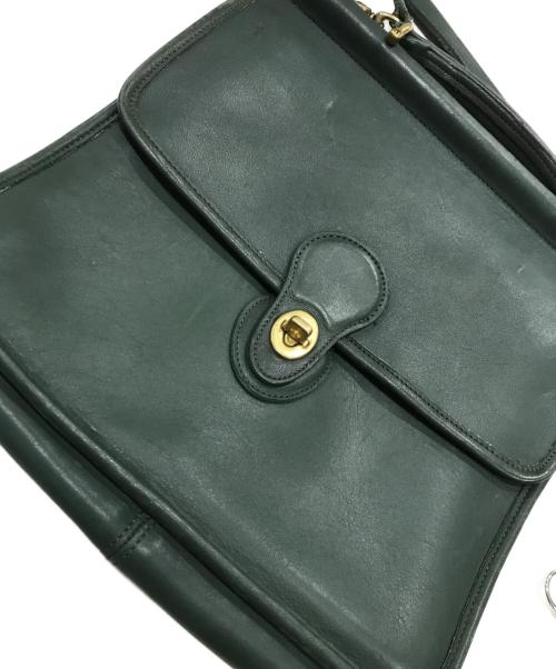 COACH（コーチ）COACH (コーチ) ショルダーバッグ グリーンの古着・服飾アイテム