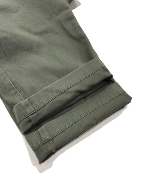 CHALLENGER（チャレンジャー）CHALLENGER (チャレンジャー) ナロー チノパンツ オリーブ サイズ:Lの古着・服飾アイテム
