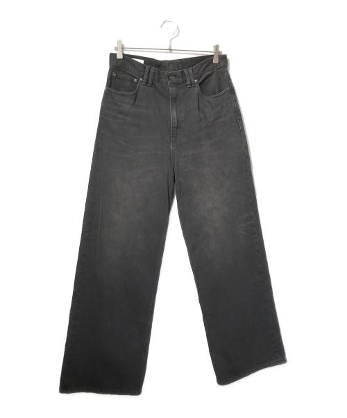 MONKEY TIME（モンキータイム）MONKEY TIME (モンキータイム) バギーデニムパンツ ブラック サイズ:Mの古着・服飾アイテム