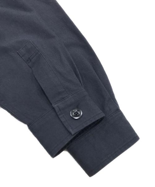 MHL（エムエイチエル）MHL (エムエイチエル) WORN COTTON WOOL TWILL ワンピース ネイビー サイズ:1の古着・服飾アイテム