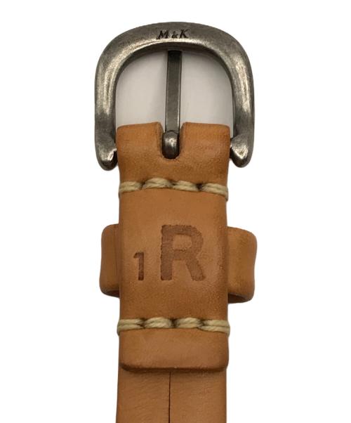 45R（フォーティファイブ・アール）45R (フォーティファイブ・アール) レザーベルト/ベルト ブラウンの古着・服飾アイテム