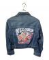 WEEKEND Max Mara (ウィークエンド マックスマーラ) バックプリントデニムジャケット/ショート丈デニムジャケット インディゴ サイズ:40：15000円