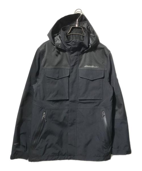 Eddie Bauer（エディーバウアー）Eddie Bauer (エディーバウアー) ナイロンジャケット/ジップジャケット ブラック サイズ:XSの古着・服飾アイテム