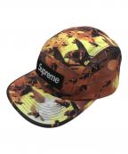 SUPREMEシュプリーム）の古着「Wu-Tang Clan Camp Cap/ウータンクラン ゴアテックス ボックスロゴ キャンプキャップ」｜ブラウン