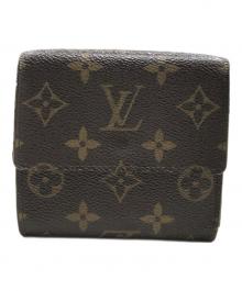 LOUIS VUITTON（ルイ ヴィトン）の古着「3つ折り財布」｜ブラウン