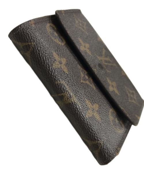 LOUIS VUITTON（ルイ ヴィトン）LOUIS VUITTON (ルイ ヴィトン) 3つ折り財布 ブラウンの古着・服飾アイテム