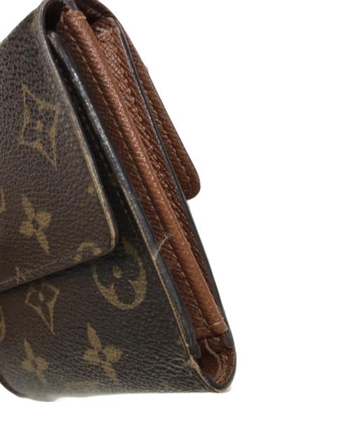 LOUIS VUITTON（ルイ ヴィトン）LOUIS VUITTON (ルイ ヴィトン) 3つ折り財布 ブラウンの古着・服飾アイテム