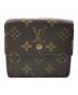 LOUIS VUITTON (ルイ ヴィトン) 3つ折り財布 ブラウン：18000円