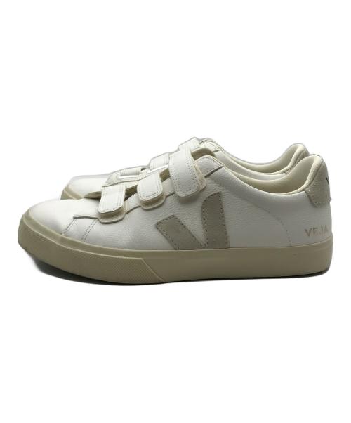 VEJA（ヴェジャ）VEJA (ヴェジャ) ベルクロローカットスニーカー ホワイト サイズ:27.0㎝の古着・服飾アイテム
