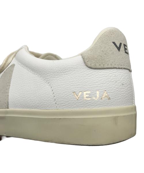 VEJA（ヴェジャ）VEJA (ヴェジャ) ベルクロローカットスニーカー ホワイト サイズ:27.0㎝の古着・服飾アイテム