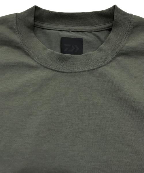 DAIWA PIER39（ダイワ ピア39）DAIWA PIER39 (ダイワ ピア39) テックドローコード半袖 Tシャツ カーキ サイズ:Lの古着・服飾アイテム