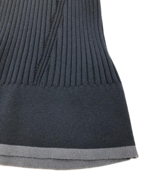 HARE（ハレ）HARE (ハレ) 半袖ニット ブラック サイズ:Freeの古着・服飾アイテム