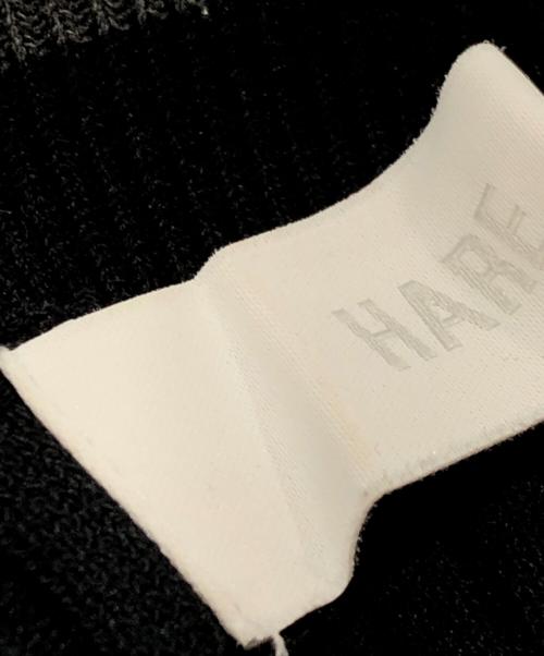 HARE（ハレ）HARE (ハレ) 半袖ニット ブラック サイズ:Freeの古着・服飾アイテム