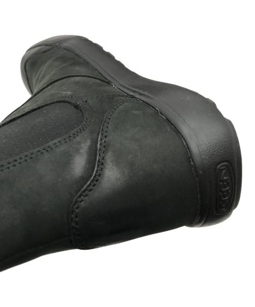 KEEN（キーン）KEEN (キーン) エレナ チェルシー ウォータープルーフブーツ ブラック サイズ:23.5㎝の古着・服飾アイテム